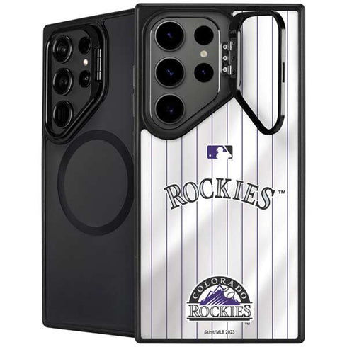 MLB Colorado Rockies Home Jersey Galaxy S25 Ultra Kickstand Case